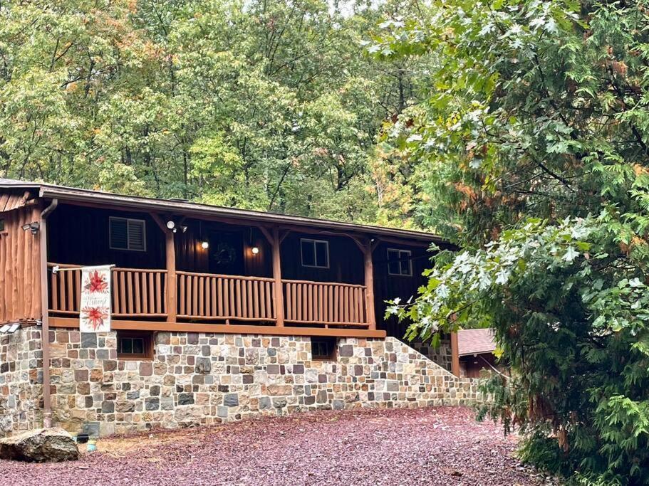 Cozy Log Cabin In Jim Thorpe Exteriér fotografie
